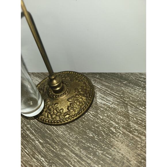 Bombay Company Crown Holder Stand & Handblown Glass Vase Set 1991 Vintage - Picture 4 of 7